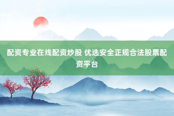 配资专业在线配资炒股 优选安全正规合法股票配资平台